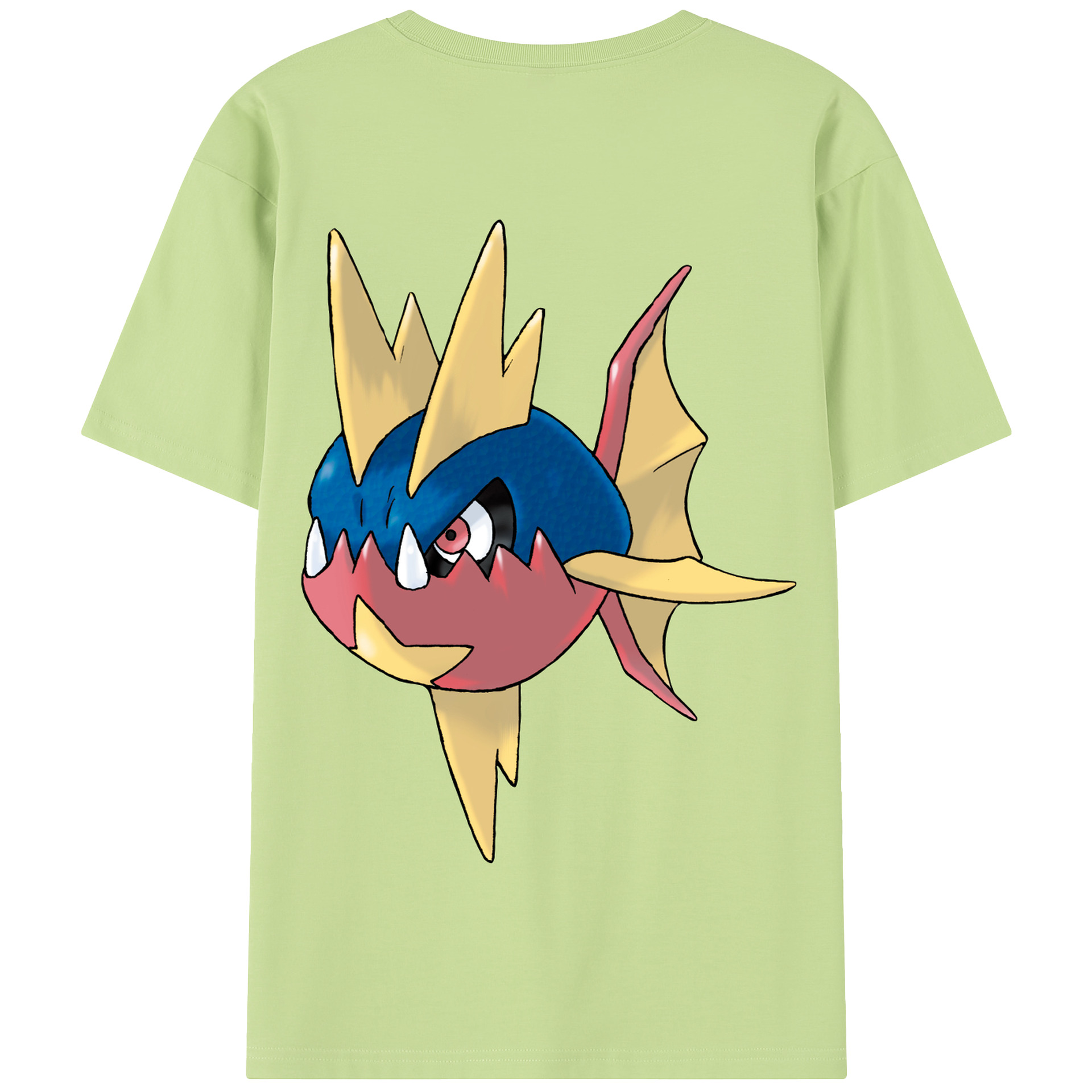 （画像用） ポケットモンスター Pokémon 綿100％半袖Tシャツ（背面プリント）